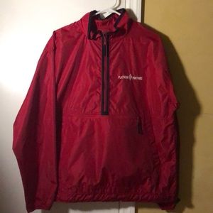 Red Windbreaker